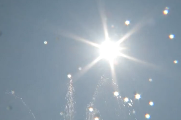 Alerta abrange todos os estados da região Sudeste, além do norte do Paraná, leste de Santa Catarina, sul de Goiás e leste de Mato Grosso do Sul -  (crédito: Reprodução/TV Globo)