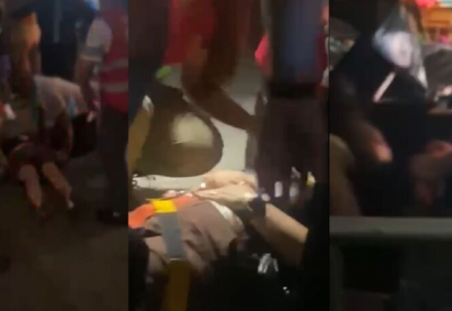 Arquibancada do camarote cedeu repentinamente enquanto havia pessoas no local


 -  (crédito: Reprodução/ Redes sociais ) -Arquibancada do camarote cedeu repentinamente enquanto havia pessoas no local


 -  (crédito: Reprodução/ Redes sociais )