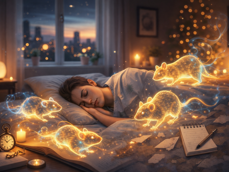 O que significa sonhar com ratos? Especialista explica -  (crédito: Inteligência Artificial )