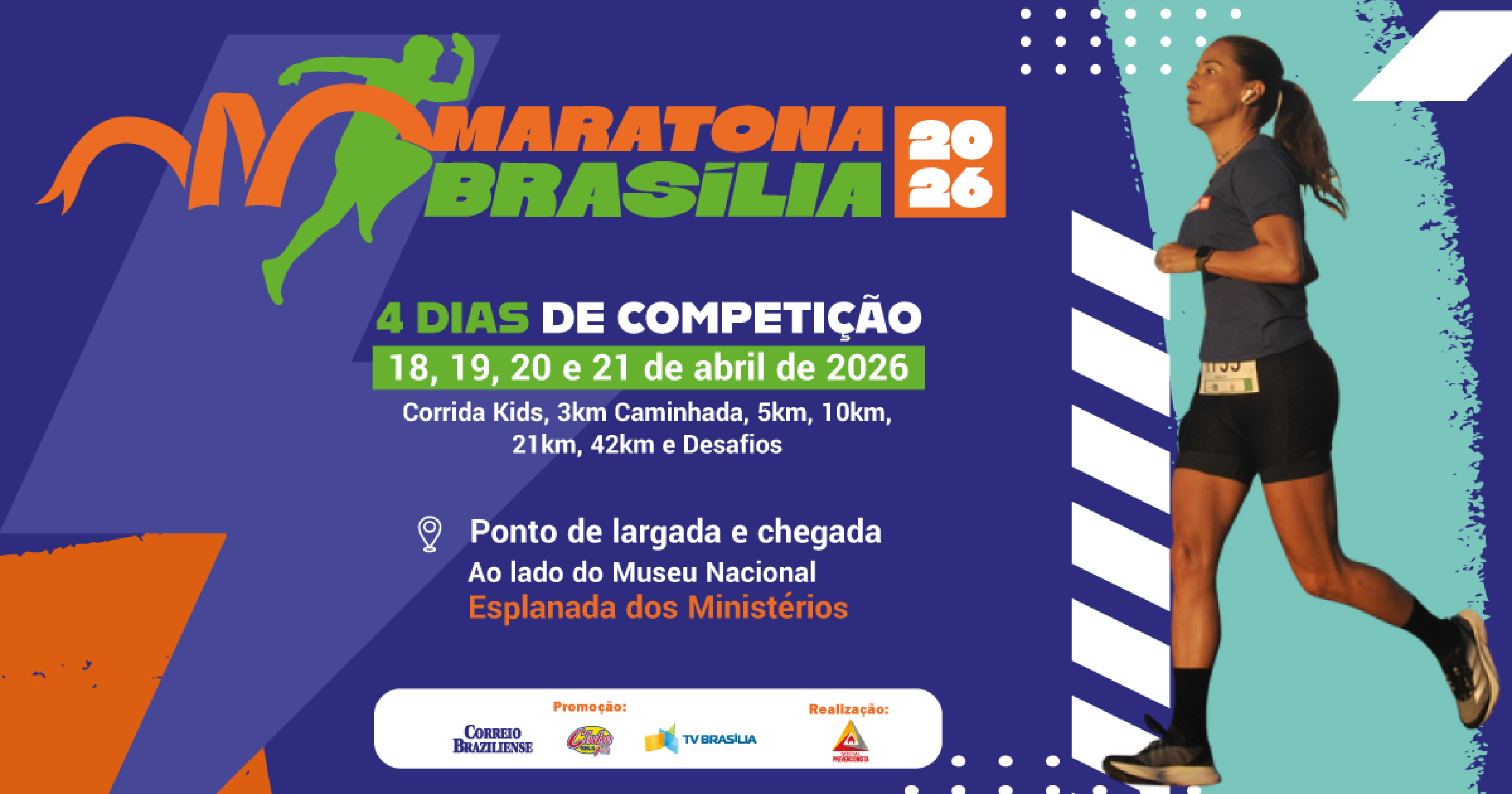 Maratona Brasília 2026 -  (crédito: CB Brands)