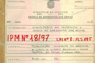 O documento está digitalizado e disponível  para consulta pública no site do STM -  (crédito: Divulgação STM)