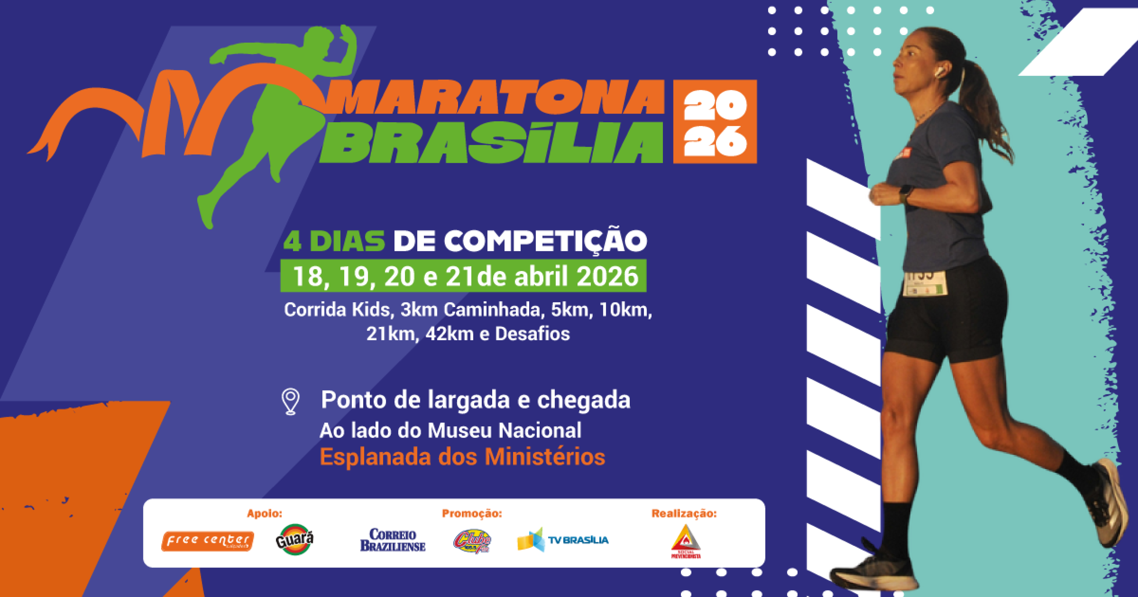 Novo Banner Maratona Brasília 2026 -  (crédito: CB Brands)