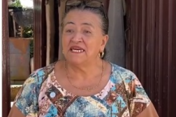 No vídeo, a empreendedora Myrian conta que sempre gostou de observar a vida dos vizinhos e repassar informações -  (crédito: Reprodução/Instagram/@ladydaniellag)