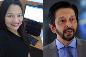 Imagens captadas em UBS foram responsáveis pela identificação de Janaina Reis -  (crédito: Reprodução Redes Sociais/Wilson Dias - Agência Brasil) -Imagens captadas em UBS foram responsáveis pela identificação de Janaina Reis -  (crédito: Reprodução Redes Sociais/Wilson Dias - Agência Brasil)