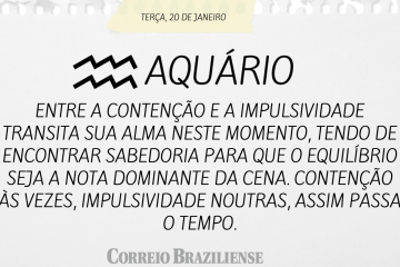 Horóscopo | 20 de janeiro 