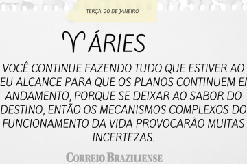 Horóscopo | 20 de janeiro 