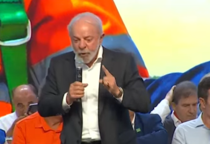 As mensagens de conscientização masculina contra a violência têm sido constante nos discursos de Lula desde o final do ano passado -  (crédito: Reprodução/Youtube CanalGov) -As mensagens de conscientização masculina contra a violência têm sido constante nos discursos de Lula desde o final do ano passado -  (crédito: Reprodução/Youtube CanalGov)
