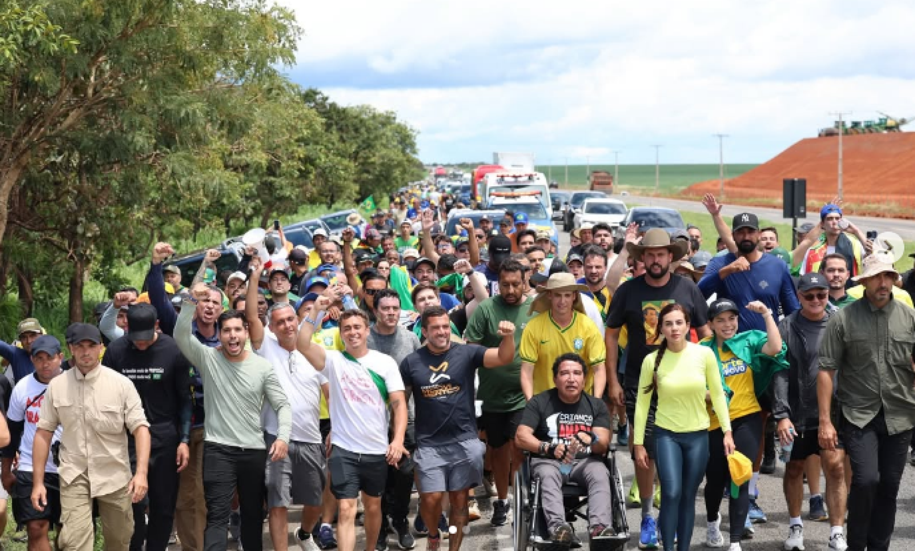 PRF diz não ter sido informada sobre caminhada de Nikolas Ferreira