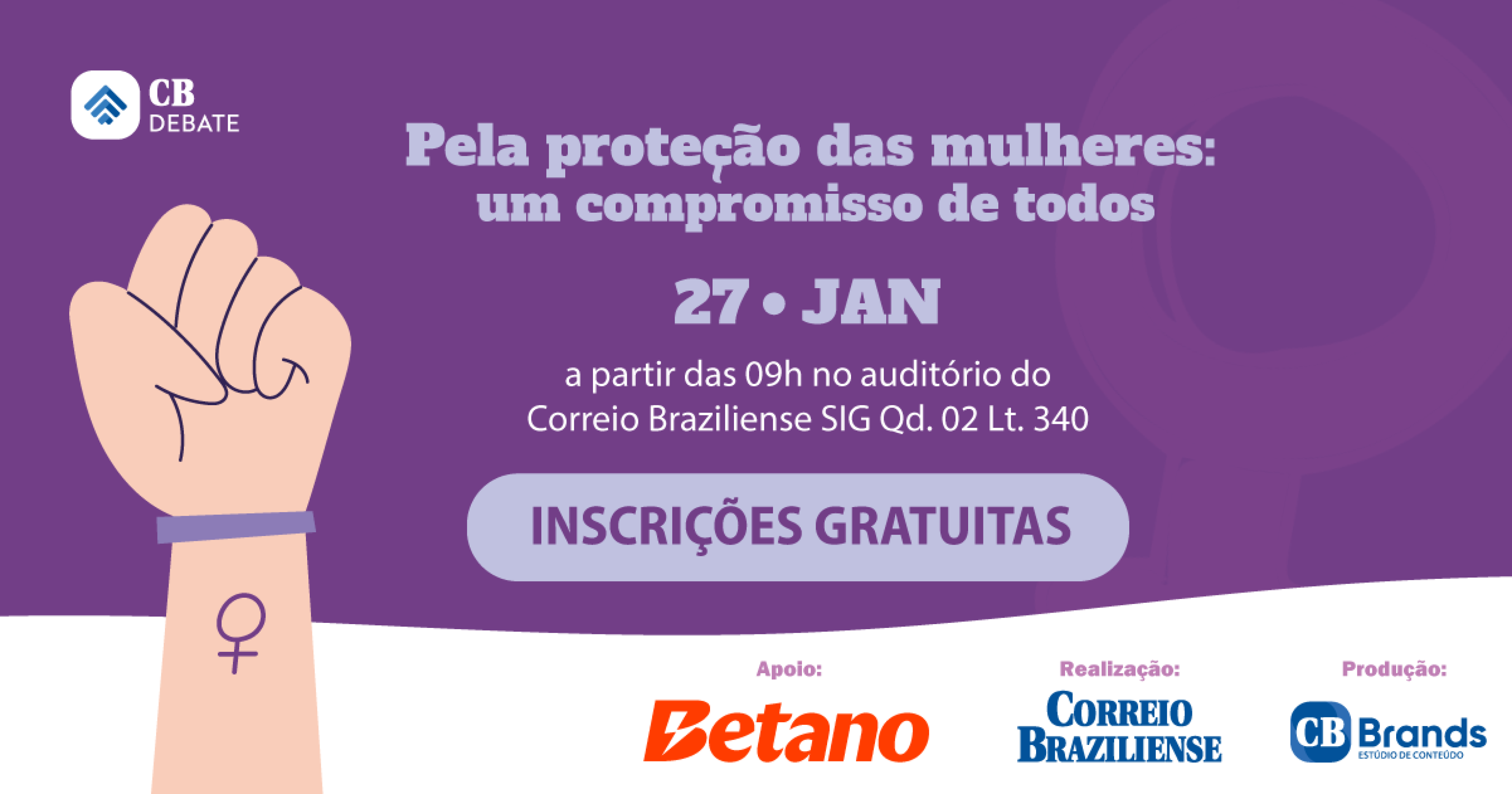 Capa Módulo Especiais: Pela proteção das mulheres: um compromisso de todos -  (crédito: CB Brands)