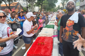 Aniversário de SP é comemorado com tradicional bolo do Bixiga - (crédito: Divulgação/Bolo do Bixiga) Aniversário de SP é comemorado com tradicional bolo do Bixiga - (crédito: Divulgação/Bolo do Bixiga)