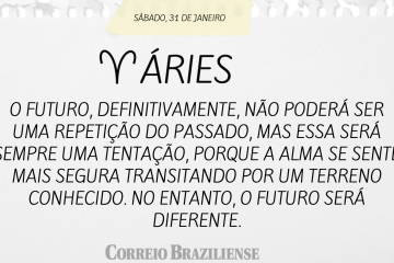 Horóscopo deste sábado