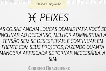 Horóscopo deste sábado