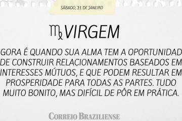 Horóscopo deste sábado