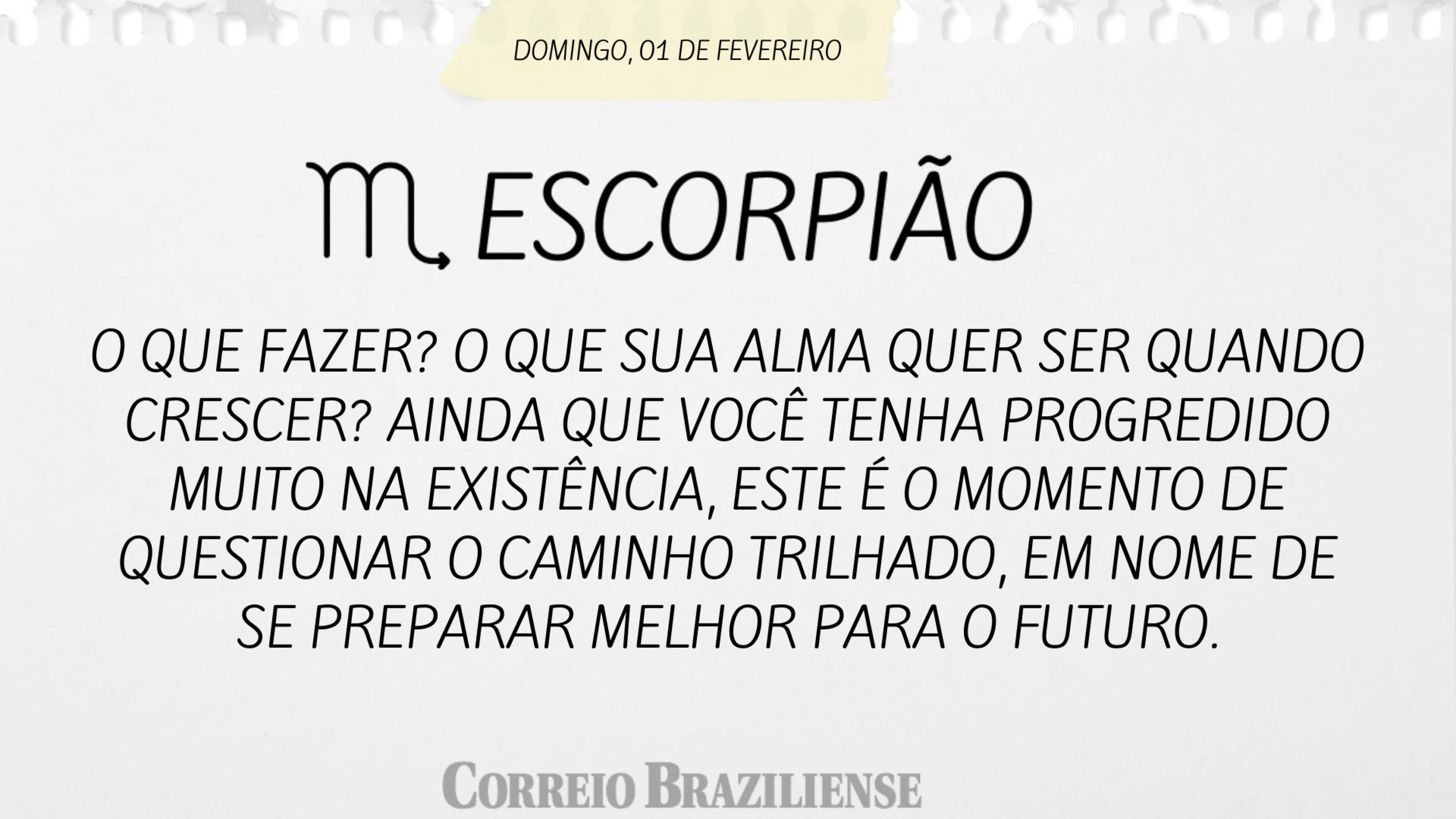 Hor&oacute;scopo deste domingo