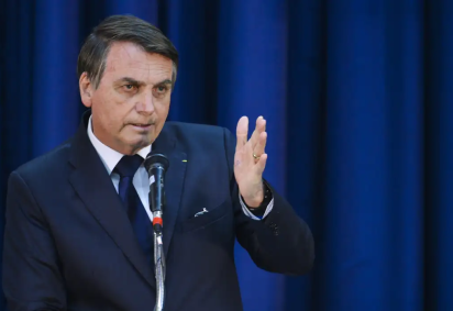 Na segunda-feira (4/5), Bolsonaro recebeu alta hospitalr após cirurgia no ombro -  (crédito: Valter Campanato/Agência Brasil) -Na segunda-feira (4/5), Bolsonaro recebeu alta hospitalr após cirurgia no ombro -  (crédito: Valter Campanato/Agência Brasil)