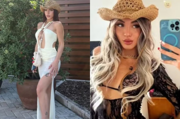 Jlenia Musella, de 22 anos morreu ap&oacute;s ter uma faca arremessada nas costa pelo pr&oacute;prio irm&atilde;o -  (crédito: Reprodu&ccedil;&atilde;o/ Redes sociais)