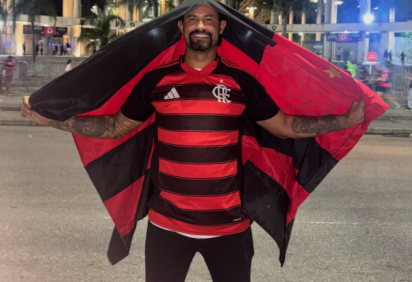 O Goleiro Bruno, em frente ao Maracanã, antes do confronto do Flamengo diante do Internacional, na última quarta-feira (4/2) -  (crédito: Reprodução / Instagram / @oficialbrunogoleiro) -O Goleiro Bruno, em frente ao Maracanã, antes do confronto do Flamengo diante do Internacional, na última quarta-feira (4/2) -  (crédito: Reprodução / Instagram / @oficialbrunogoleiro)
