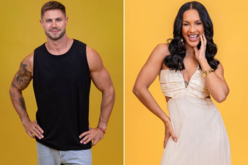 Jonas Sulzbach e Maxiane Rodrigues, participantes do BBB 26 -  (crédito: Divulgação / Globo)