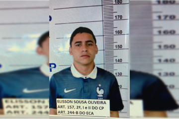 Elisson foi preso e colocado em liberdade no mesmo dia - (crédito: Material cedido ao Correio) Elisson foi preso e colocado em liberdade no mesmo dia - (crédito: Material cedido ao Correio)