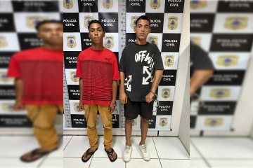 Dupla foi presa menos de 24 horas após o furto - (crédito: Material cedido ao Correio) Dupla foi presa menos de 24 horas após o furto - (crédito: Material cedido ao Correio)