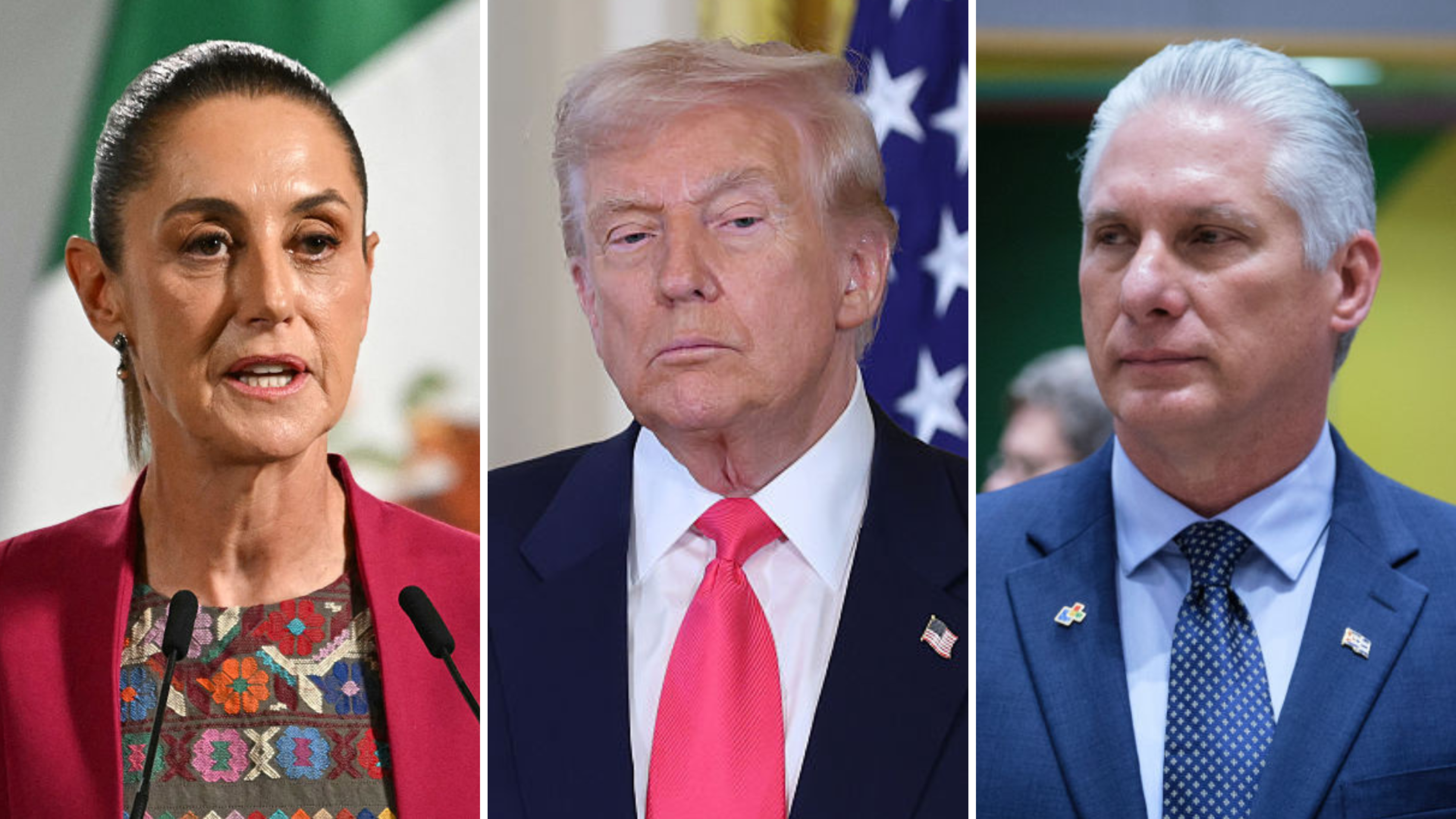 A presidente mexicana Claudia Sheinbaum criticou a restrição dos EUA à exportação de petróleo para Cuba - (crédito: Getty Images) A presidente mexicana Claudia Sheinbaum criticou a restrição dos EUA à exportação de petróleo para Cuba - (crédito: Getty Images)