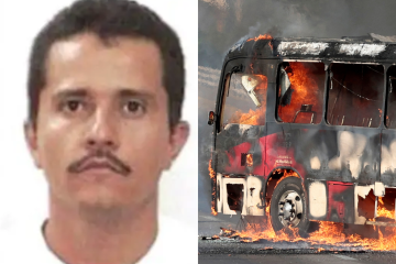 El Mencho, um dos narcotraficantes mais procurados do México - (crédito: AFP) El Mencho, um dos narcotraficantes mais procurados do México - (crédito: AFP)