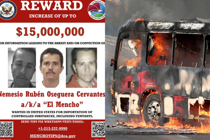 'El Mencho' era um dos narcotraficantes mais procurados do México - (crédito: AFP) 'El Mencho' era um dos narcotraficantes mais procurados do México - (crédito: AFP)