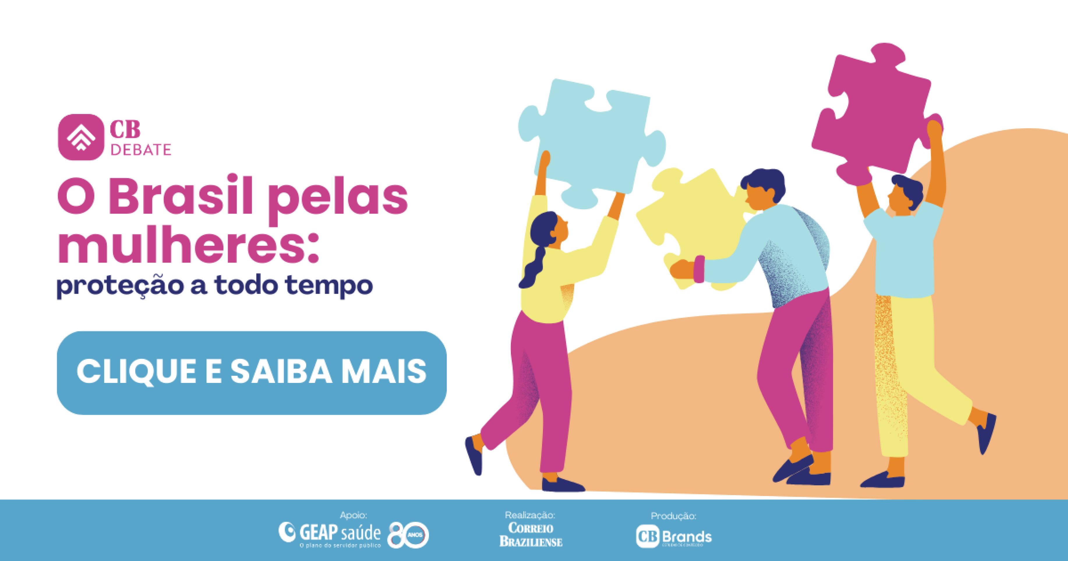 Capa Evento O Brasil pelas mulheres - (crédito: CB Brands) Capa Evento O Brasil pelas mulheres - (crédito: CB Brands)