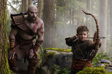 Nas redes sociais, a reação a Kratos e Atreus foram mistas, com muitos fãs empolgados e outros nem tanto -  (crédito: Divulgação/Prime Video)