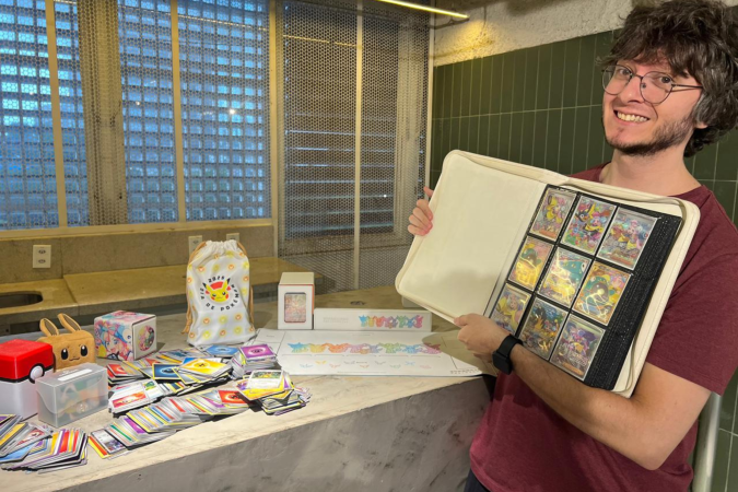 João Cicon entrou no meio por mera curiosidade e acabou fazendo parte da comunidade do TCG.