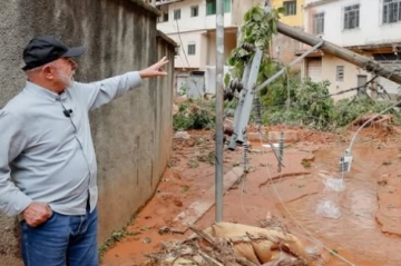Lula visitou Minas Gerais e lamentou mortes - (crédito: Ricardo Stuckert/Reprodução) Lula visitou Minas Gerais e lamentou mortes - (crédito: Ricardo Stuckert/Reprodução)
