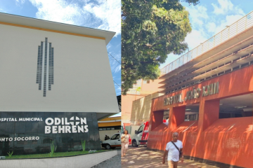 A mãe foi socorrida ao Hospital Metropolitano Odilon Behrens e o amigo do alvo ao Hospital João XXIII -  (crédito: Arquivo EM)