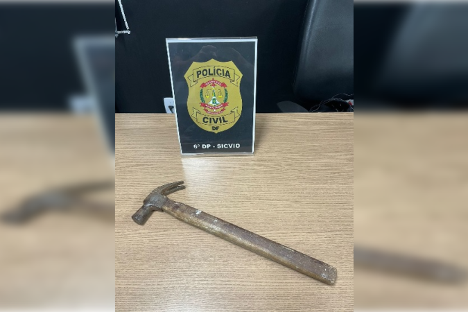 Homem foi preso por tentativa de feminicídio - (crédito: PCDF/Divulgação) Homem foi preso por tentativa de feminicídio - (crédito: PCDF/Divulgação)