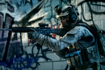 Games de tiro em primeira pessoa contaram com consultoria de ex-militares dos Estados Unidos e avaliação das Forças Armadas - (crédito: Divulgação) Games de tiro em primeira pessoa contaram com consultoria de ex-militares dos Estados Unidos e avaliação das Forças Armadas - (crédito: Divulgação)