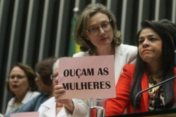 Pouca representatividade: apesar de representarem a maioria da população brasileira, elas ocupam pouco mais de 18% das cadeiras no Congresso  -  (crédito: Luis Macedo/Câmara dos Deputados)