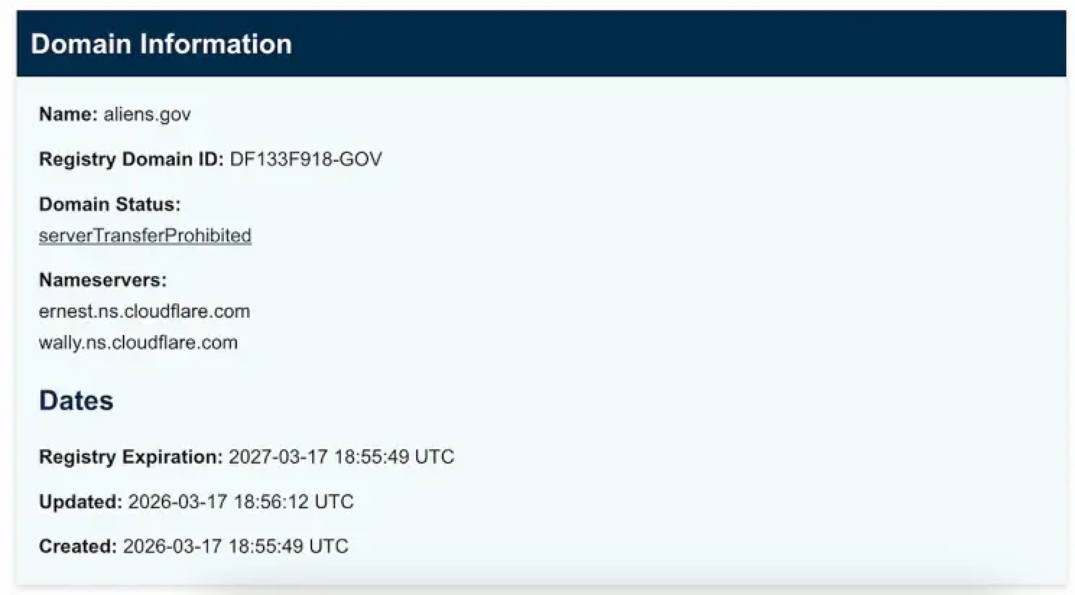 Registro j&aacute; aparece em documentos norte-americanos