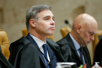 O ministro André Mendonça negou o recurso (embargos de declaração) de Artur Ildefonso de Brotto Azevedo, representante do Banco C6 -  (crédito: Victor Piemonte/ STF) -O ministro André Mendonça negou o recurso (embargos de declaração) de Artur Ildefonso de Brotto Azevedo, representante do Banco C6 -  (crédito: Victor Piemonte/ STF)