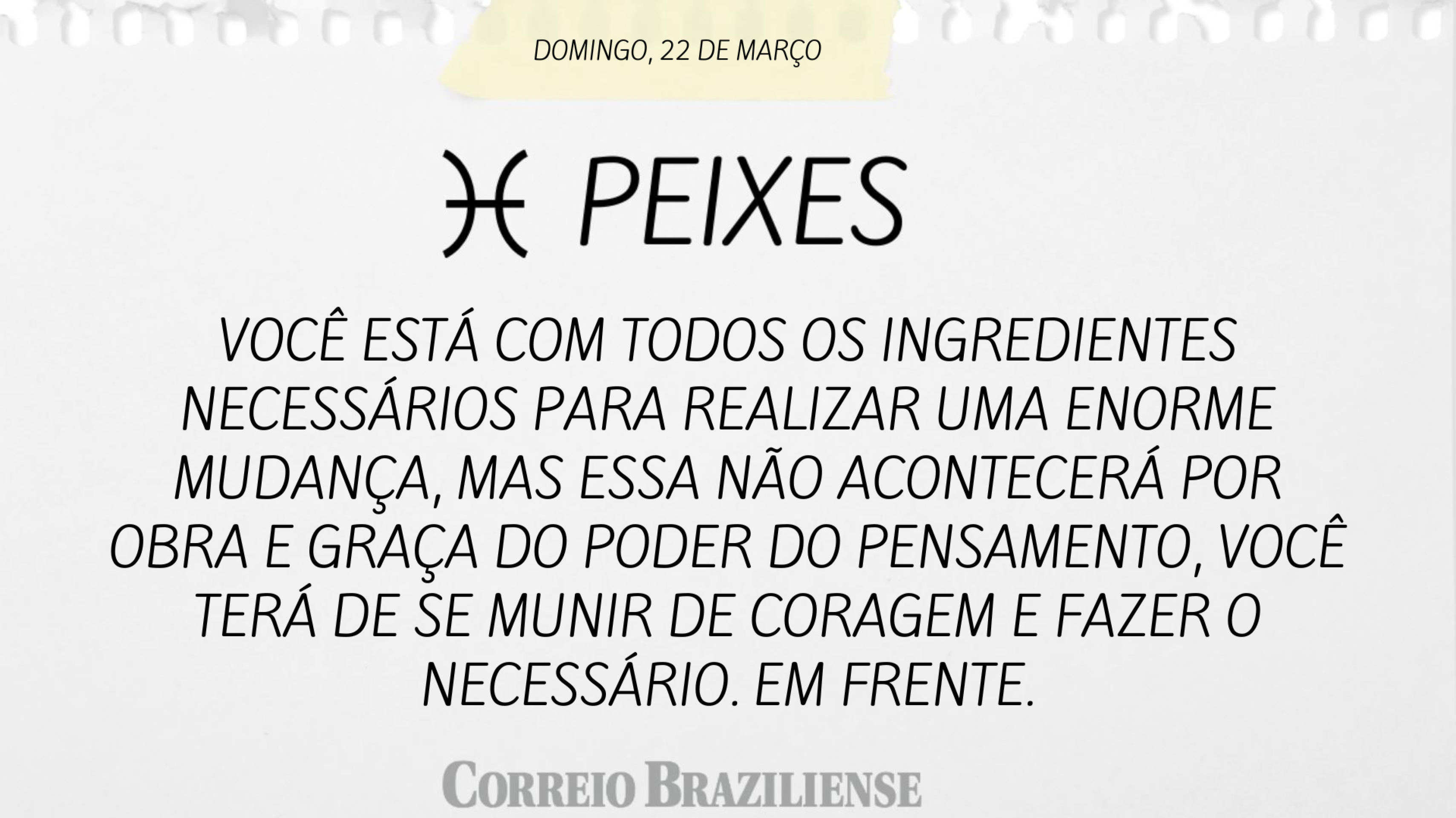 Confira o hor&oacute;scopo deste domingo