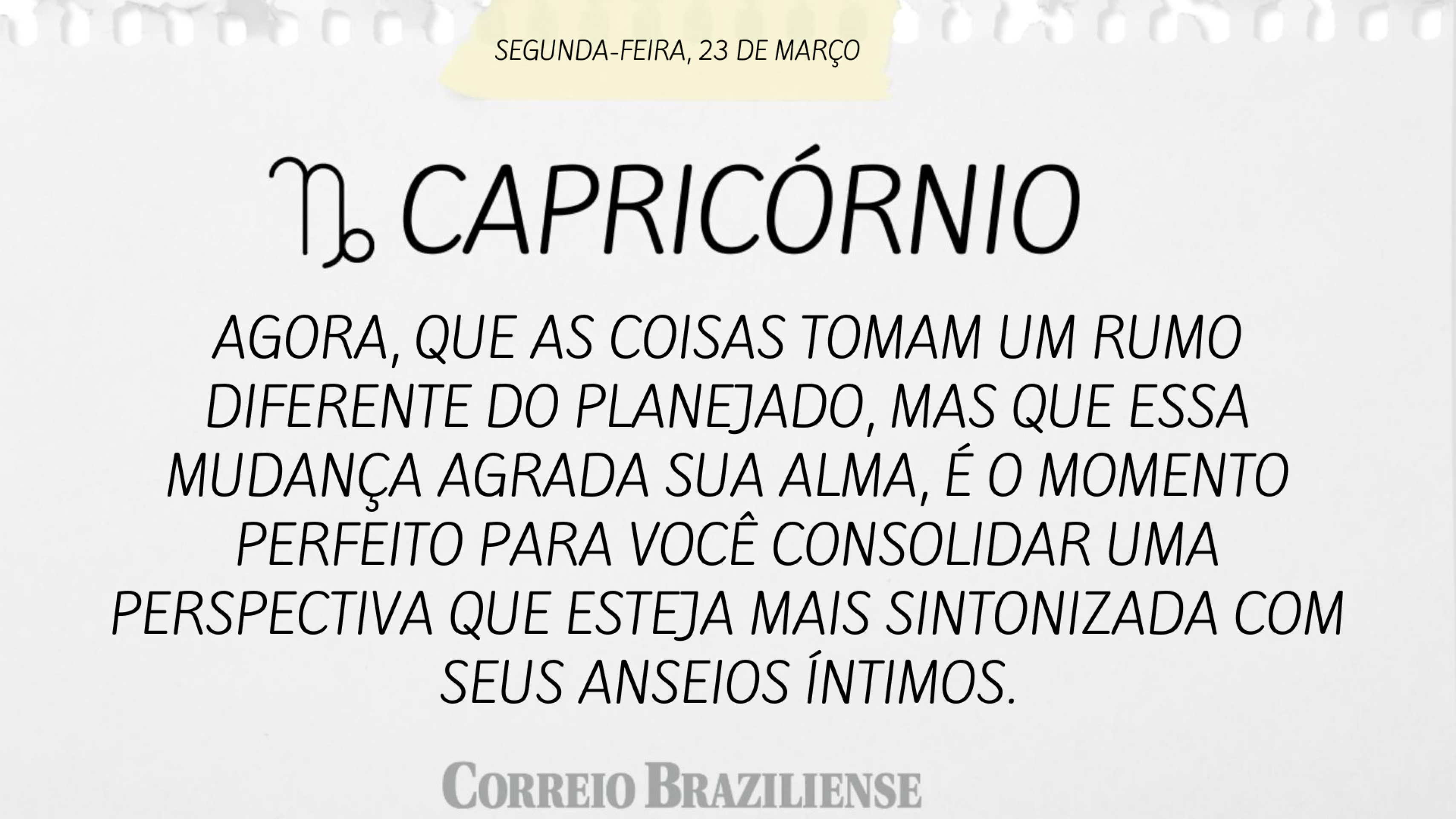 Hor&oacute;scopo desta segunda-feira