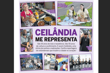 Comemora, Ceilândia! São 55 anos -  (crédito: produção)