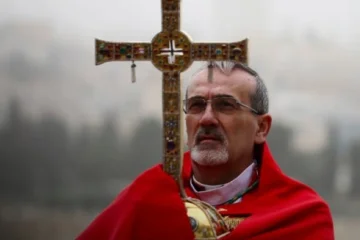 Pierbattista Pizzaballa -  (crédito: Reprodução/Instagram/@vaticannewspt (29/3/2026))