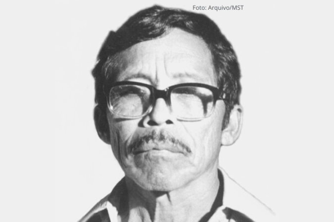 Marçal de Souza Tupã-Y, do povo Guarani Ñandeva, é anistiado político - (crédito: Arquivo/MST) Marçal de Souza Tupã-Y, do povo Guarani Ñandeva, é anistiado político - (crédito: Arquivo/MST)