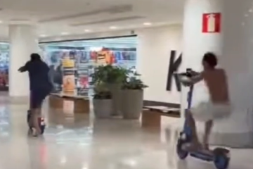 O uso do serviço é proibido para menores de 18 anos, mas, segundo relatos, a liberação pode ocorrer ao inserir o CPF de um adulto no aplicativo -  (crédito: Redes Sociais/Reprodução)