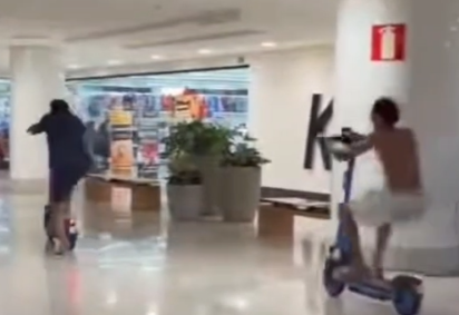 O uso do serviço é proibido para menores de 18 anos, mas, segundo relatos, a liberação pode ocorrer ao inserir o CPF de um adulto no aplicativo -  (crédito: Redes Sociais/Reprodução)