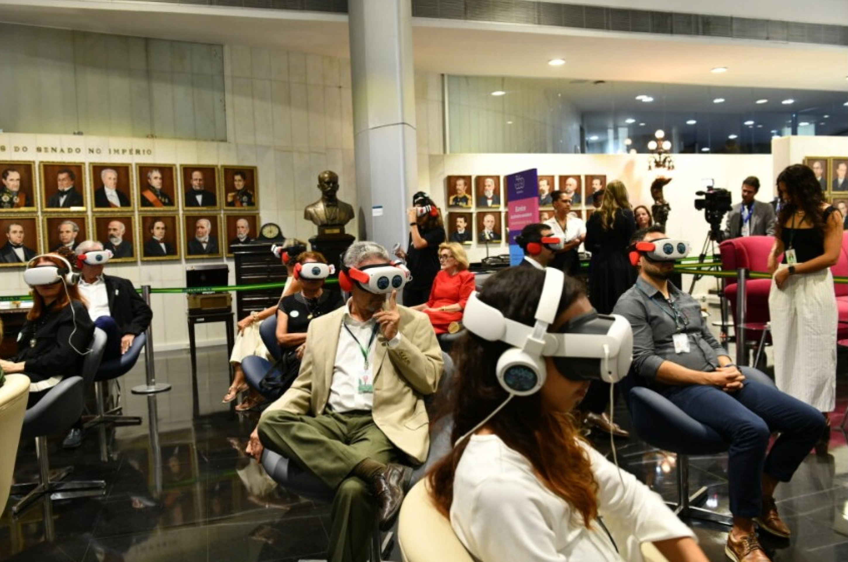 Senado Federal lan&ccedil;ou, nesta ter&ccedil;a-feira (31/3), o filme Eunice &ndash; A primeira senadora, terceira produ&ccedil;&atilde;o do projeto Visita 360