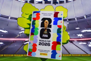 Capa do álbum de figurinhas da Copa 2026 -  (crédito: Reprodução/Panini)