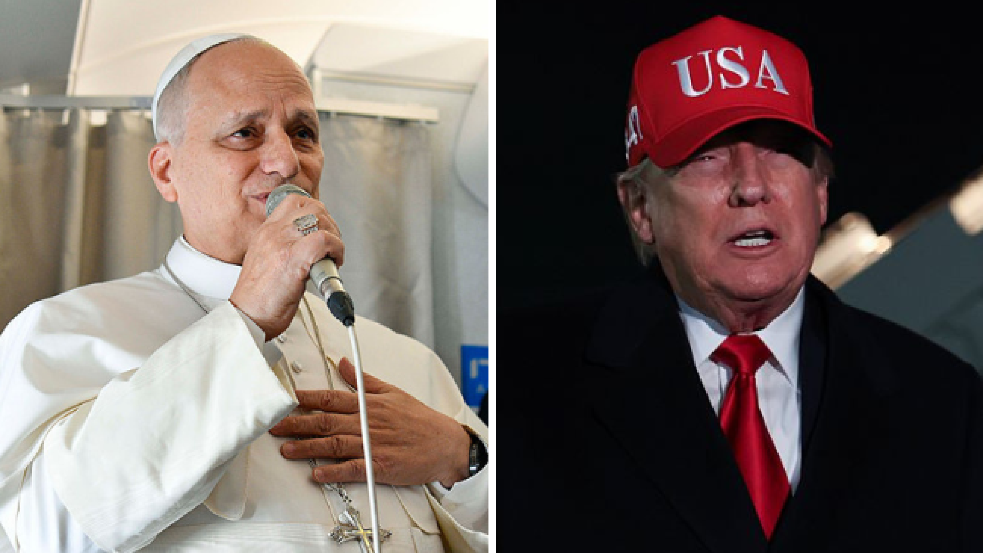Trump publicou uma imagem gerada por IA em que ele aparecesse como se fosse Jesus curando um doente - (crédito: Vatican Media via Vatican Pool/Getty Images) Trump publicou uma imagem gerada por IA em que ele aparecesse como se fosse Jesus curando um doente - (crédito: Vatican Media via Vatican Pool/Getty Images)