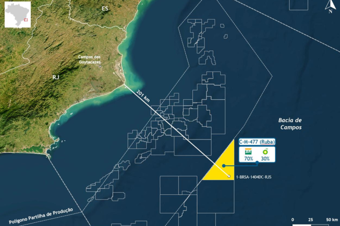 Descoberta de hidrocarbonetos em águas profundas no pré-sal da Bacia de Campos
- (crédito: Divulgação/Petrobras) Descoberta de hidrocarbonetos em águas profundas no pré-sal da Bacia de Campos
- (crédito: Divulgação/Petrobras)