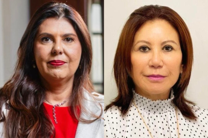 Celeste Leite dos Santos, promotora de Justiça em último grau do Colégio Recursal do Ministério Público (MP) de São Paulo e Elisabete Ferreira Sato, delegada no Departamento de Administração e Planejamento da Polícia Civil de São Paulo e professora da Academia de Polícia (Acadepol) - (crédito: Divulgação) Celeste Leite dos Santos, promotora de Justiça em último grau do Colégio Recursal do Ministério Público (MP) de São Paulo e Elisabete Ferreira Sato, delegada no Departamento de Administração e Planejamento da Polícia Civil de São Paulo e professora da Academia de Polícia (Acadepol) - (crédito: Divulgação)