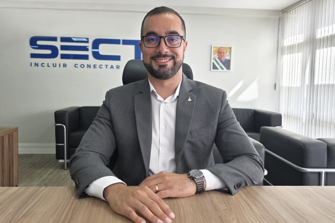 Rafael Vitorino, secretário de Ciência, Tecnologia e Inovação do Distrito Federal (Secti-DF)